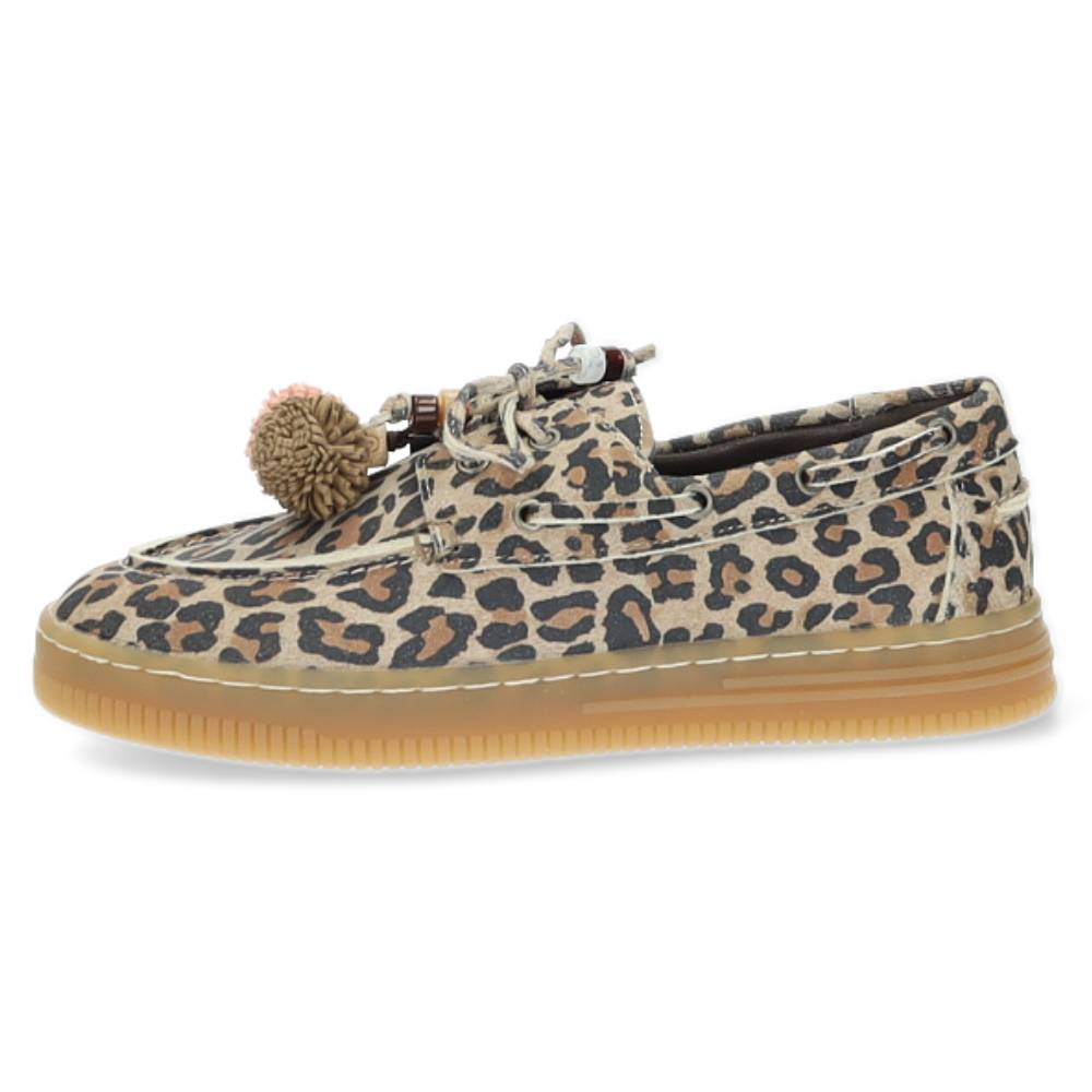 luipaardprint bootschoen