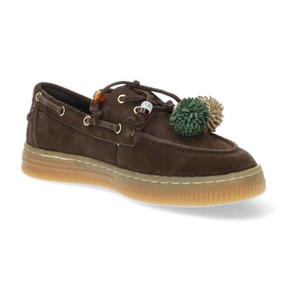 donkerbruine bootschoen