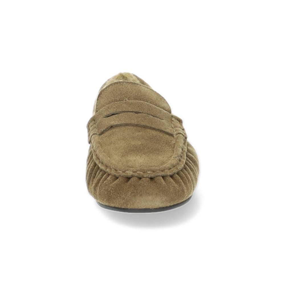 taupe bootschoen