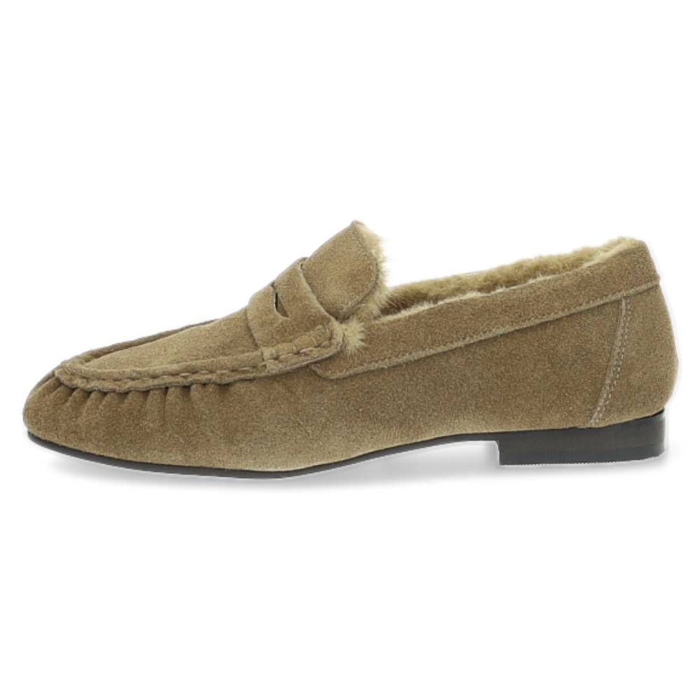 taupe bootschoen