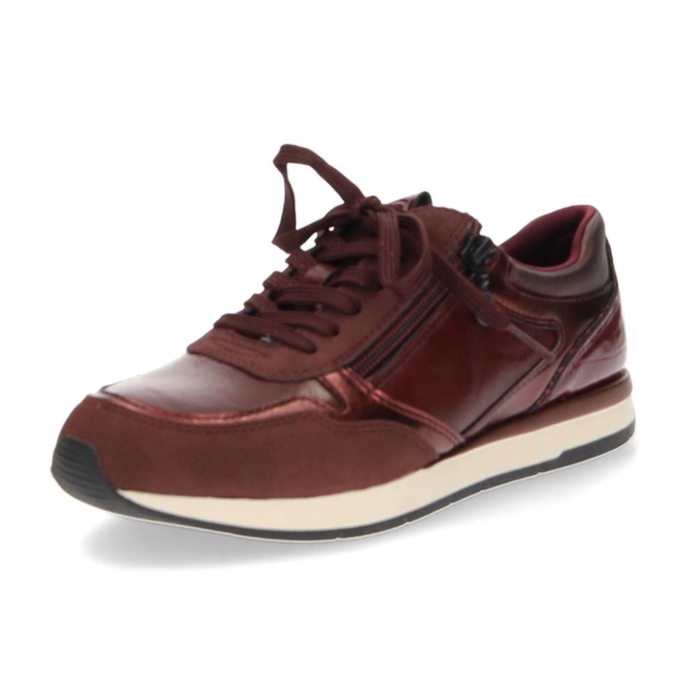 burgundy sneaker
