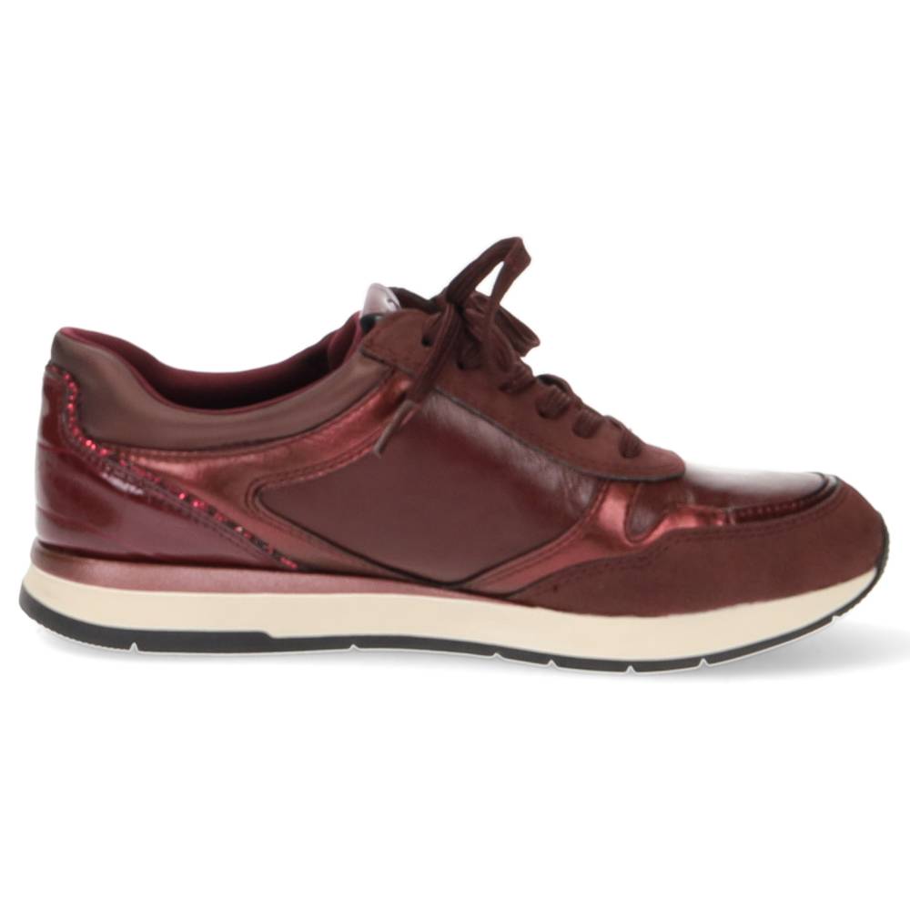 burgundy sneaker