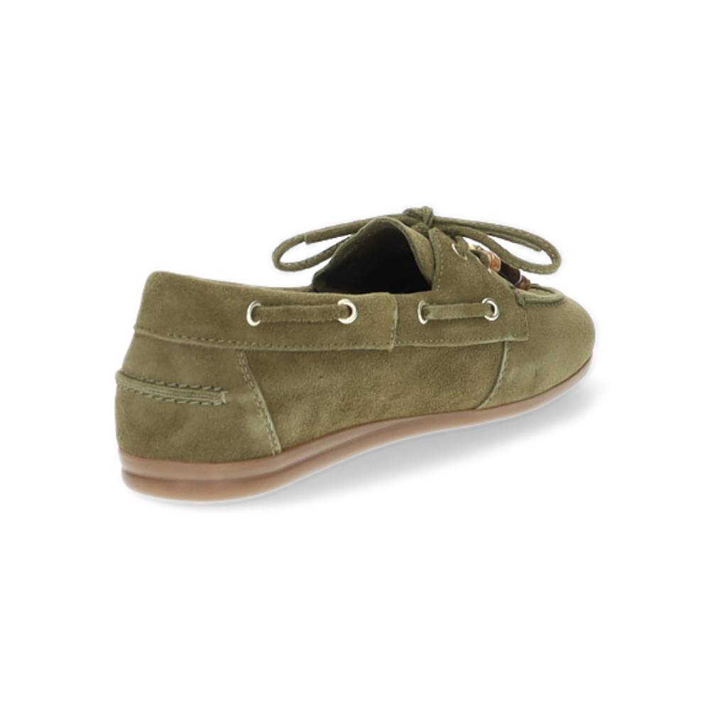 kaki bootschoen