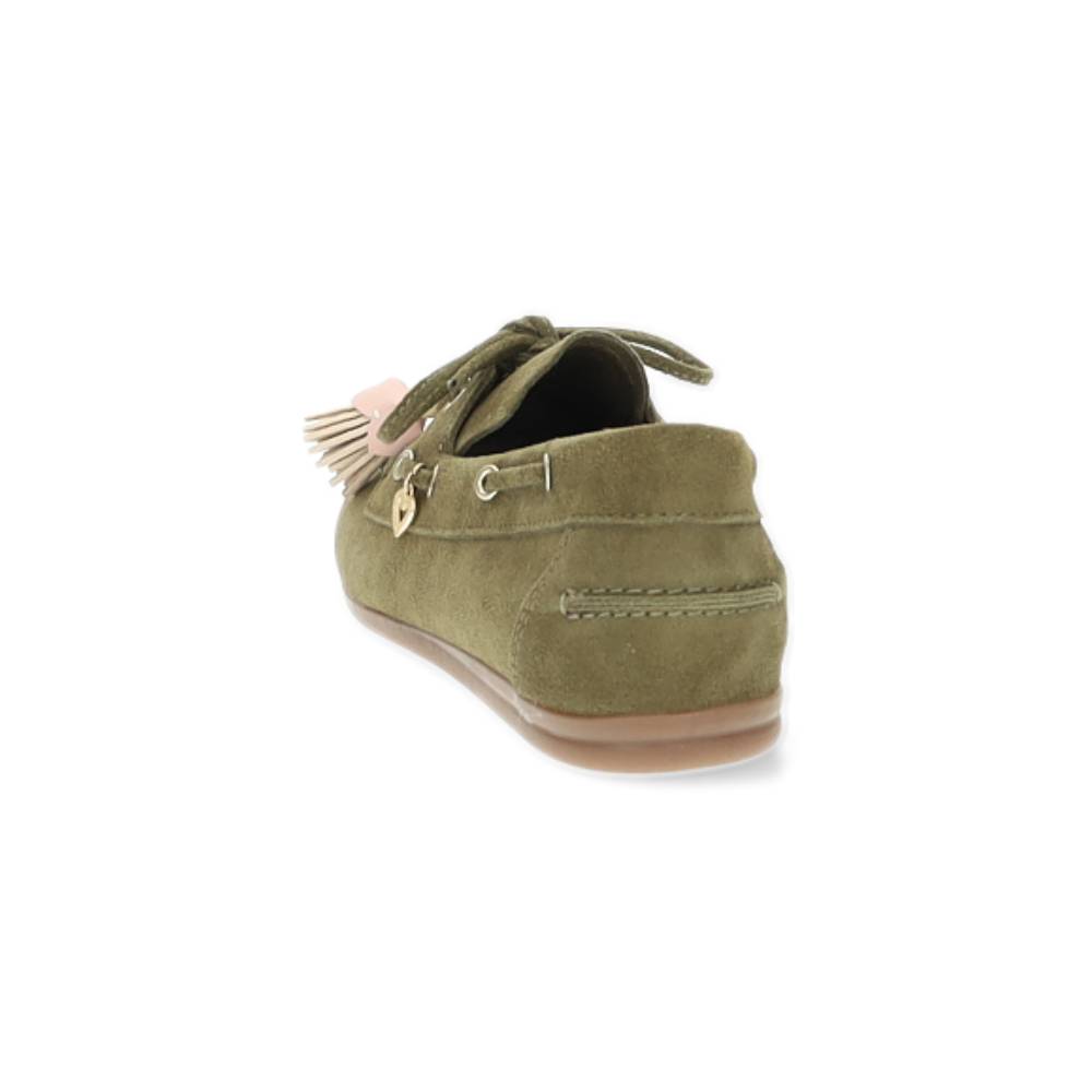 kaki bootschoen