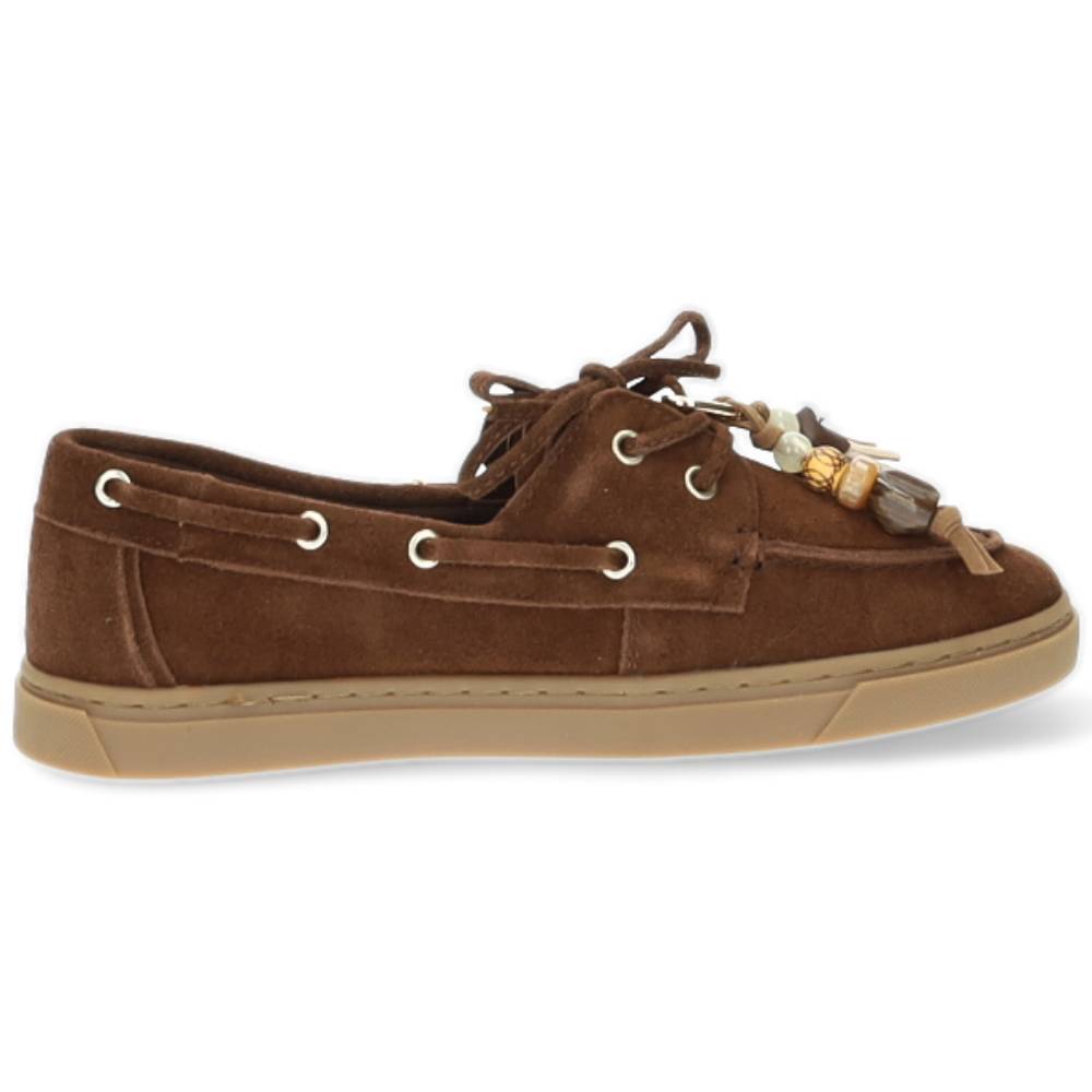 bruine bootschoen