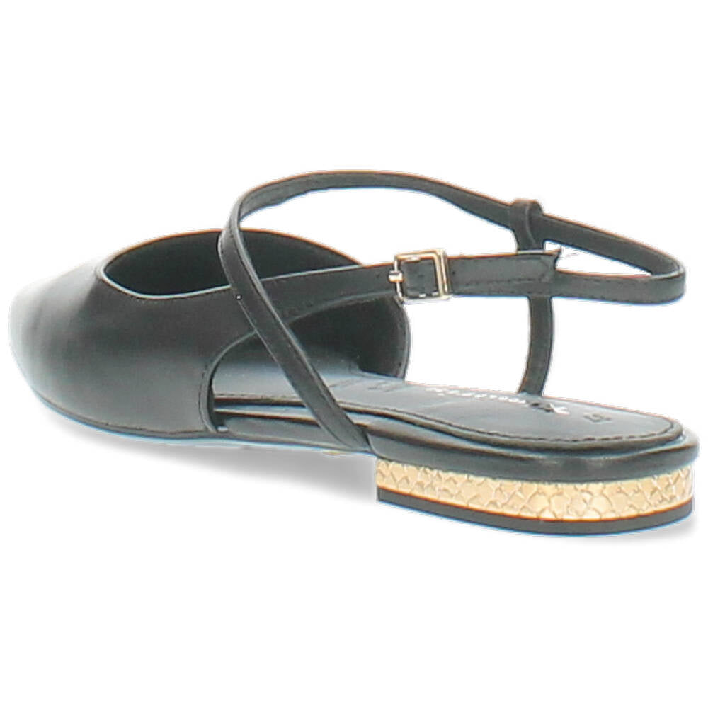 zwarte slingback