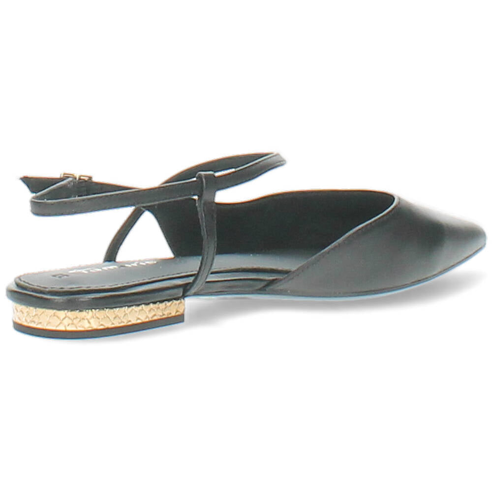 zwarte slingback