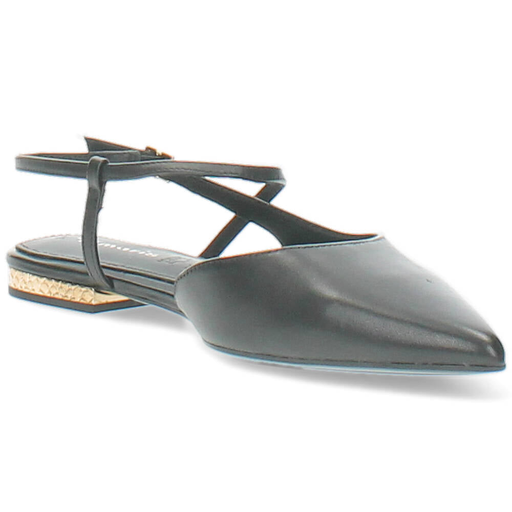 zwarte slingback