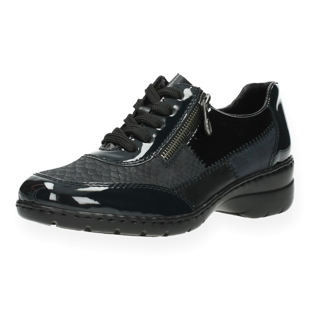 Blauwe sneakers