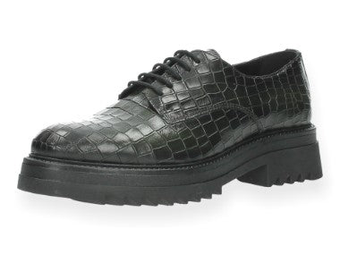 Kaki veterschoenen Blade