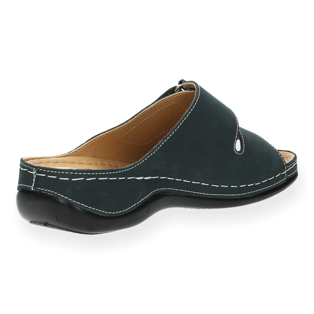 Blauwe slippers