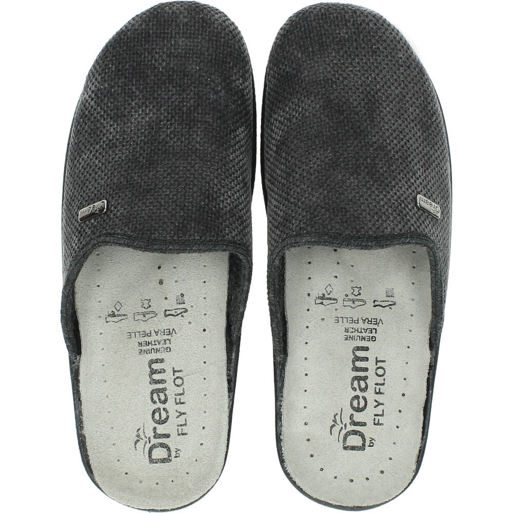 Grijze pantoffels