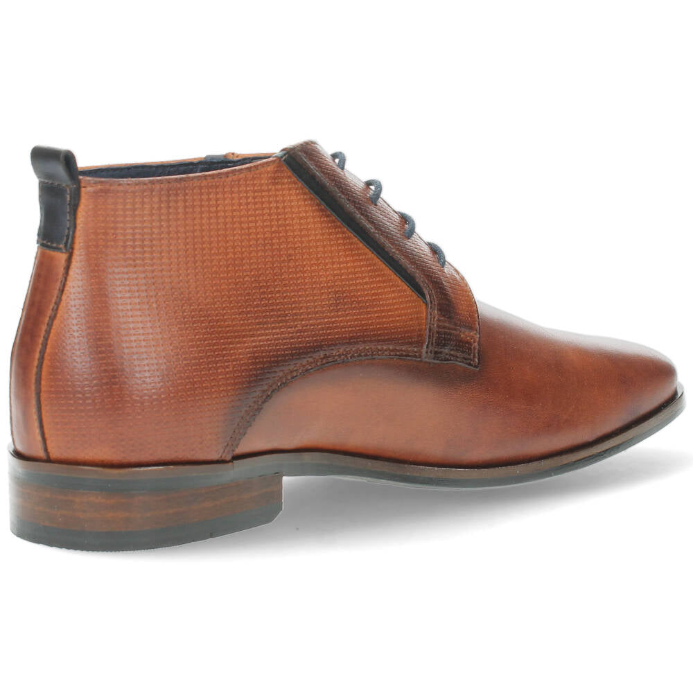 Cognac veterschoenen Estoril