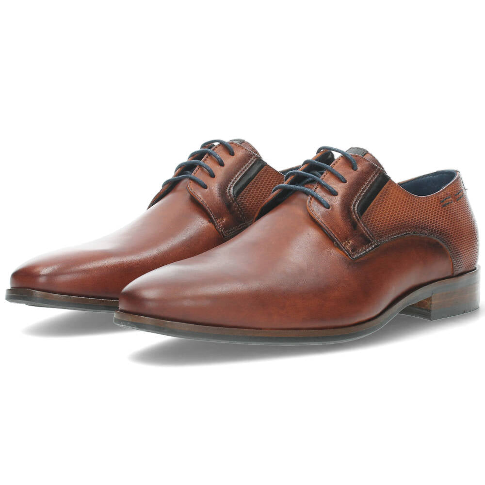 Cognac veterschoenen Sameiro