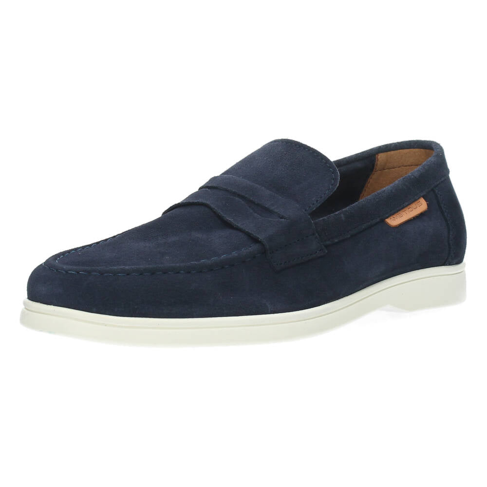 Blauwe loafers