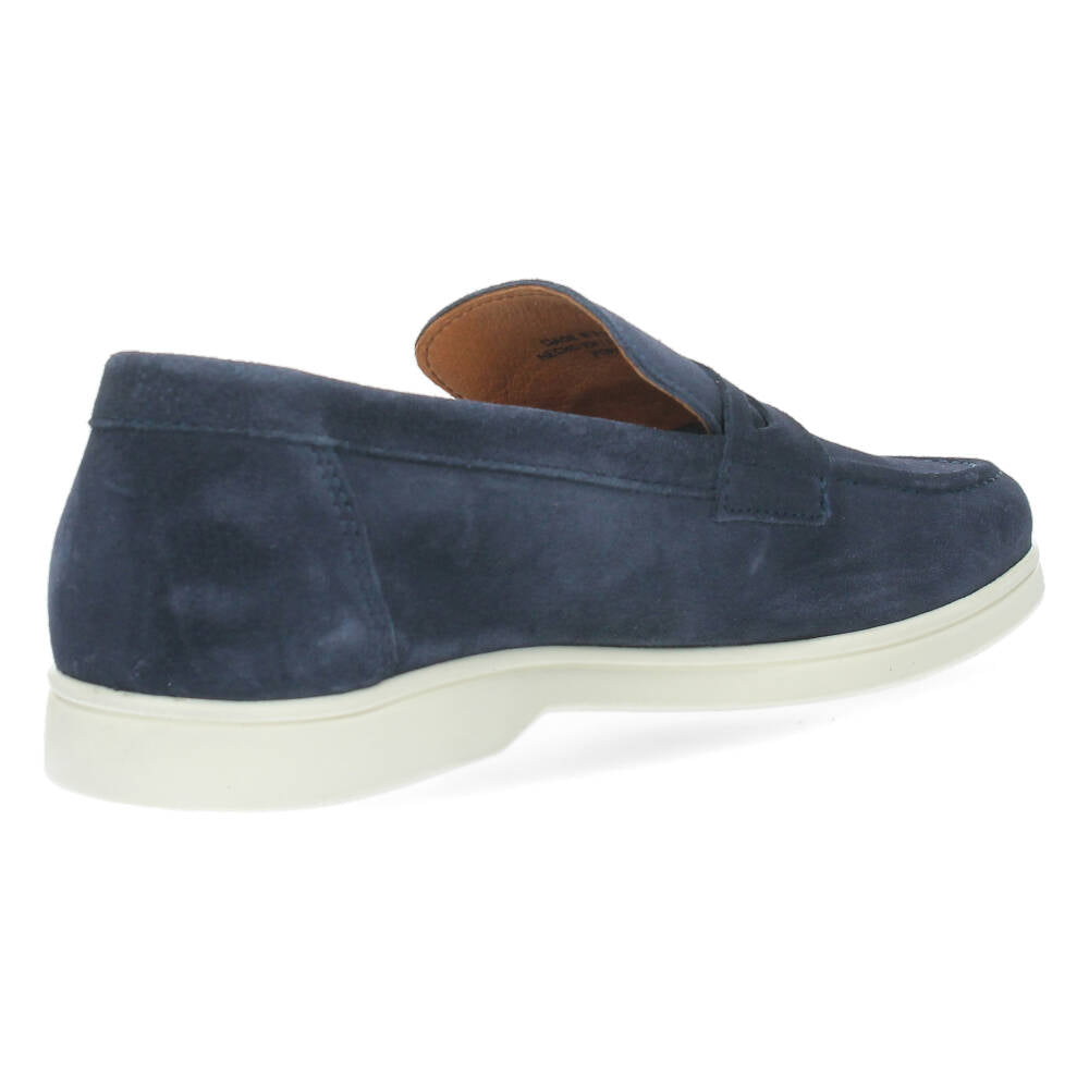 Blauwe loafers