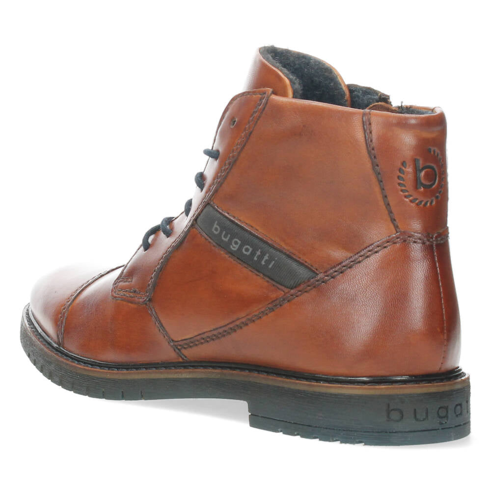 Cognac bottines Caj