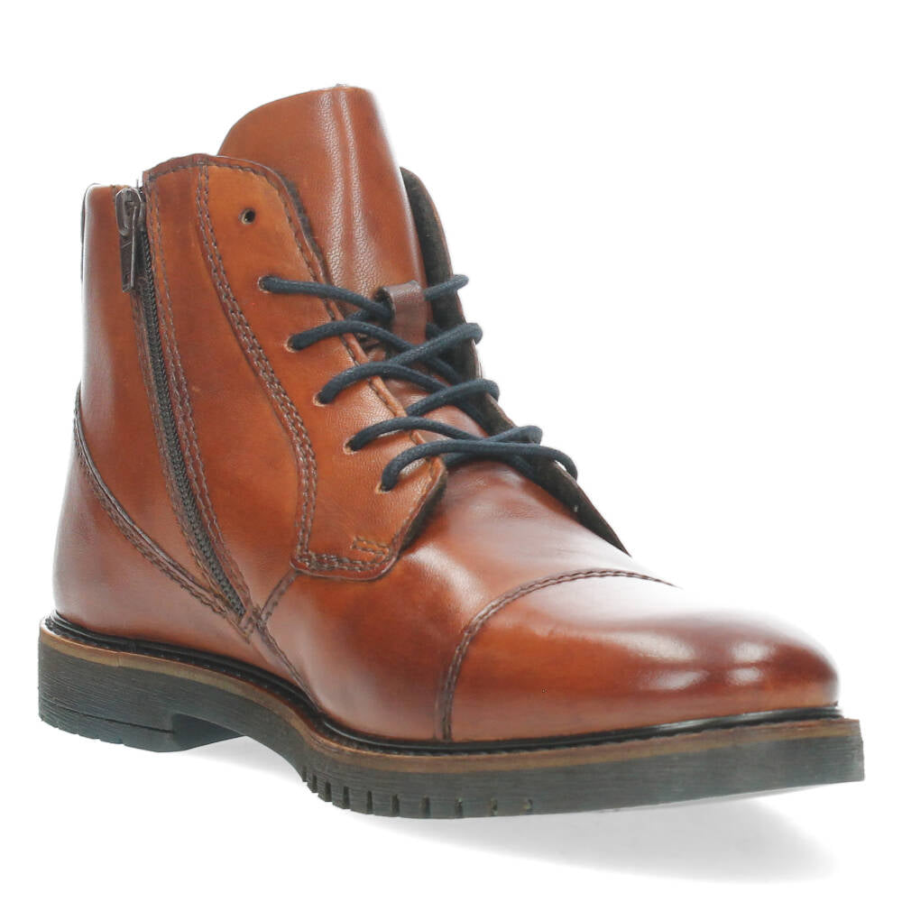 Cognac bottines Caj