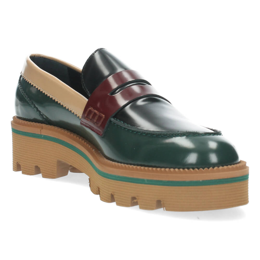 Multicolour loafers