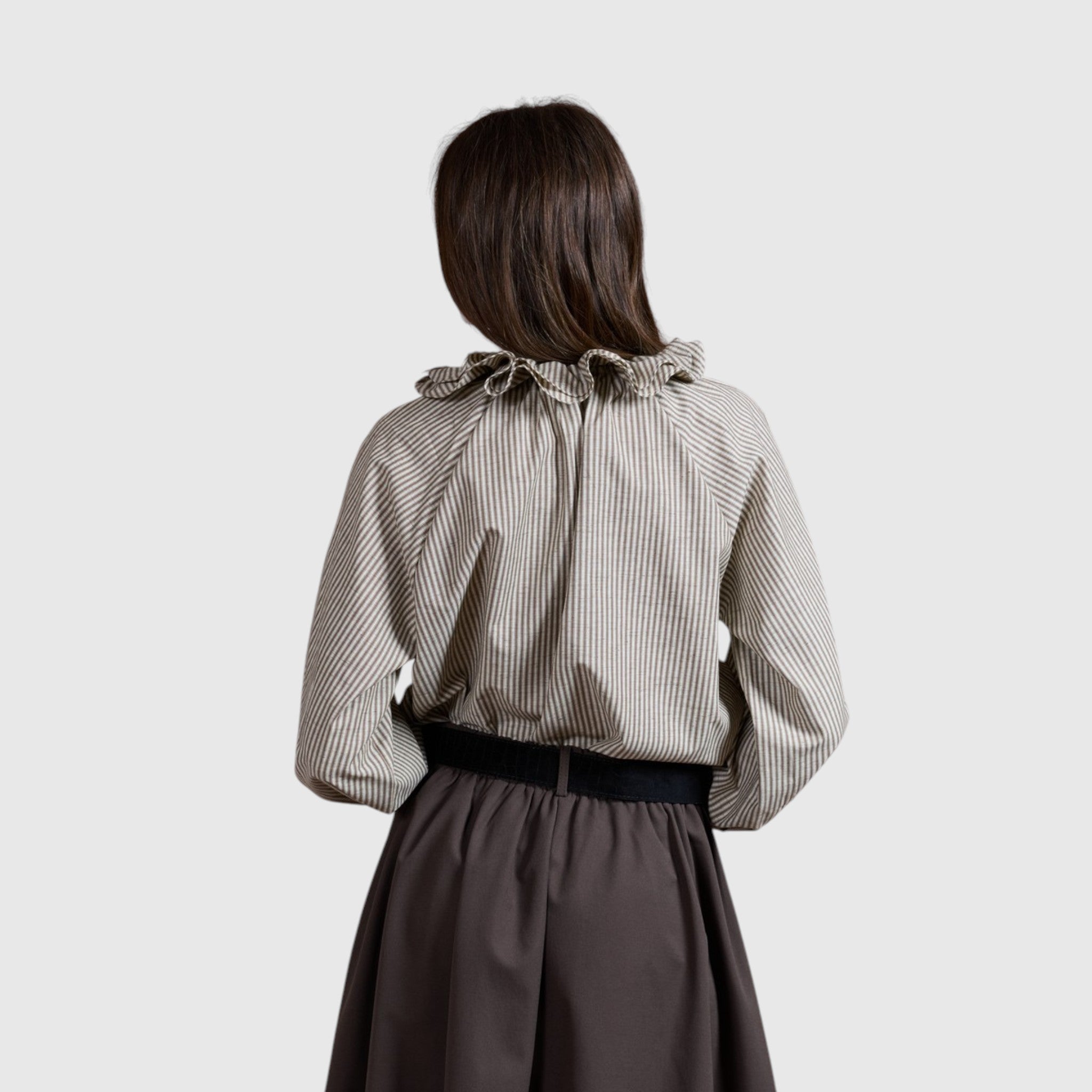 bruine blouse