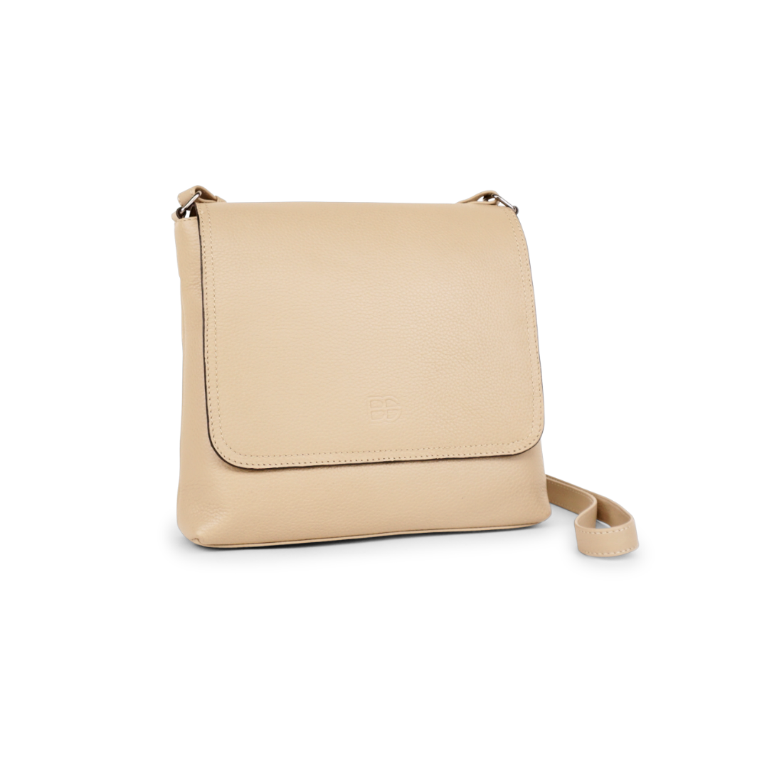 Beige crossbody