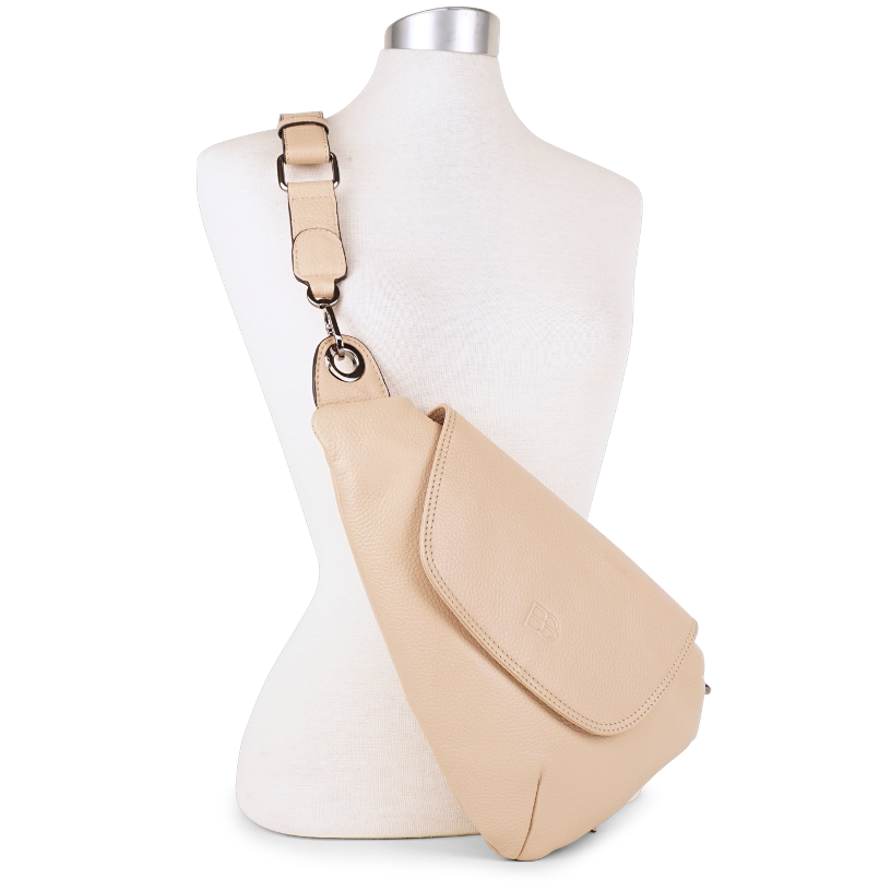 Ecru crossbody