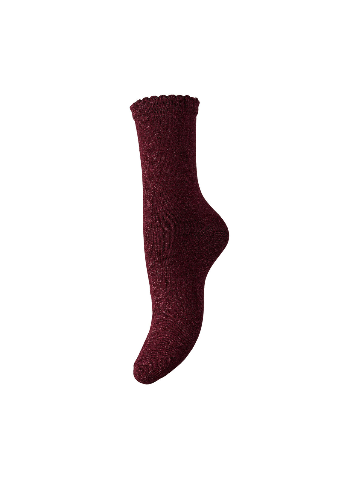 burgundy glitterkousen