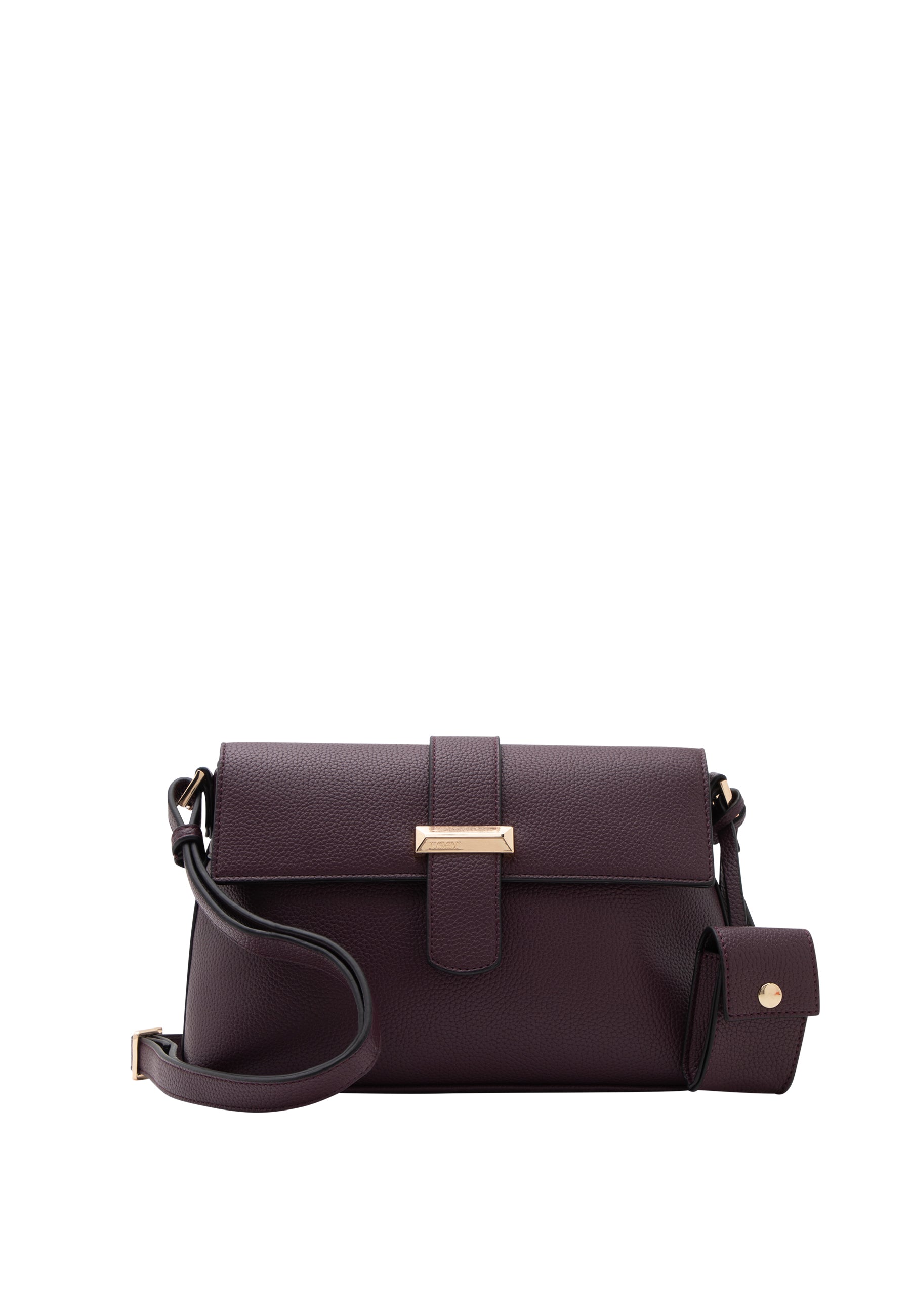 Paarse crossbody