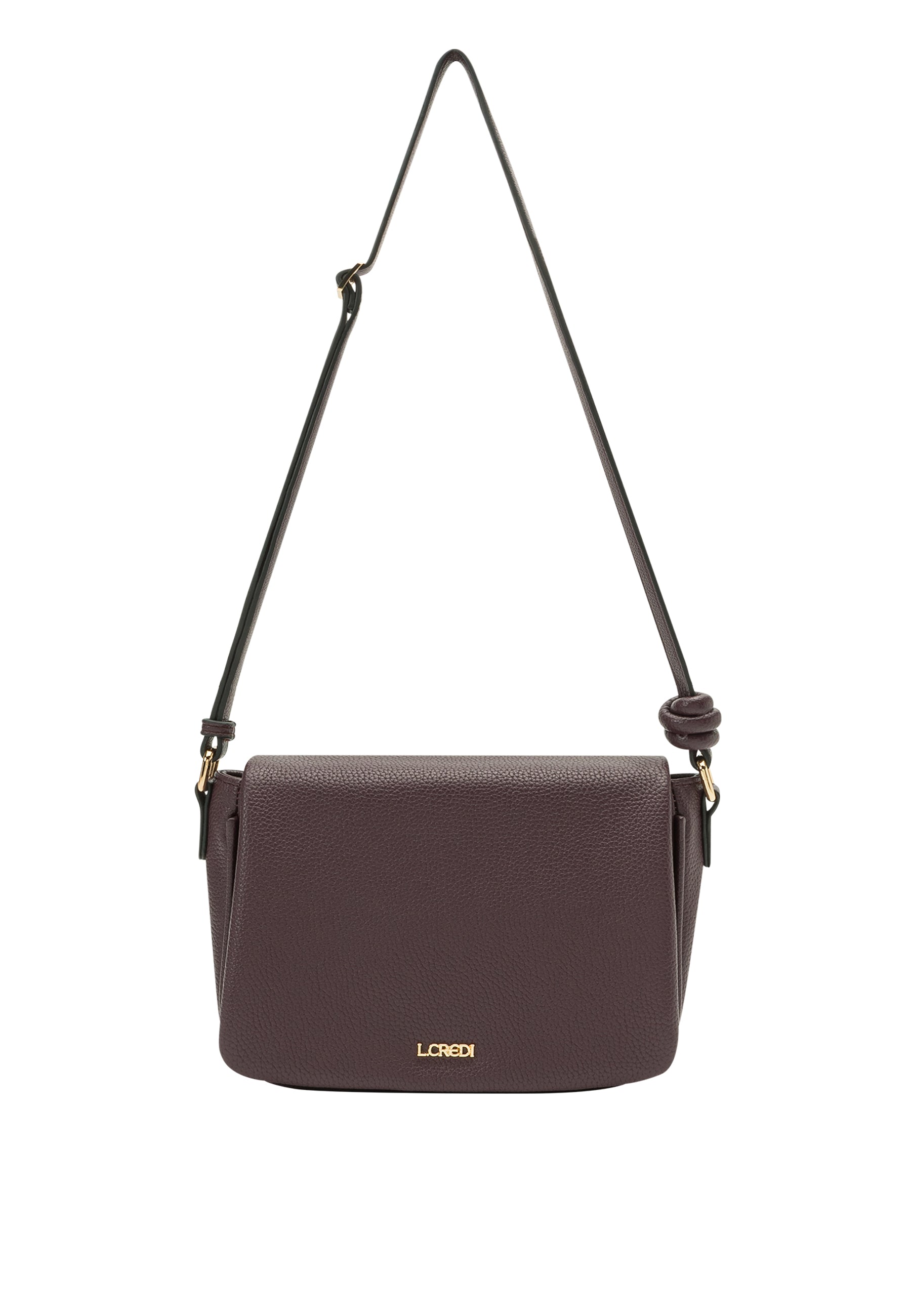 Paarse crossbody