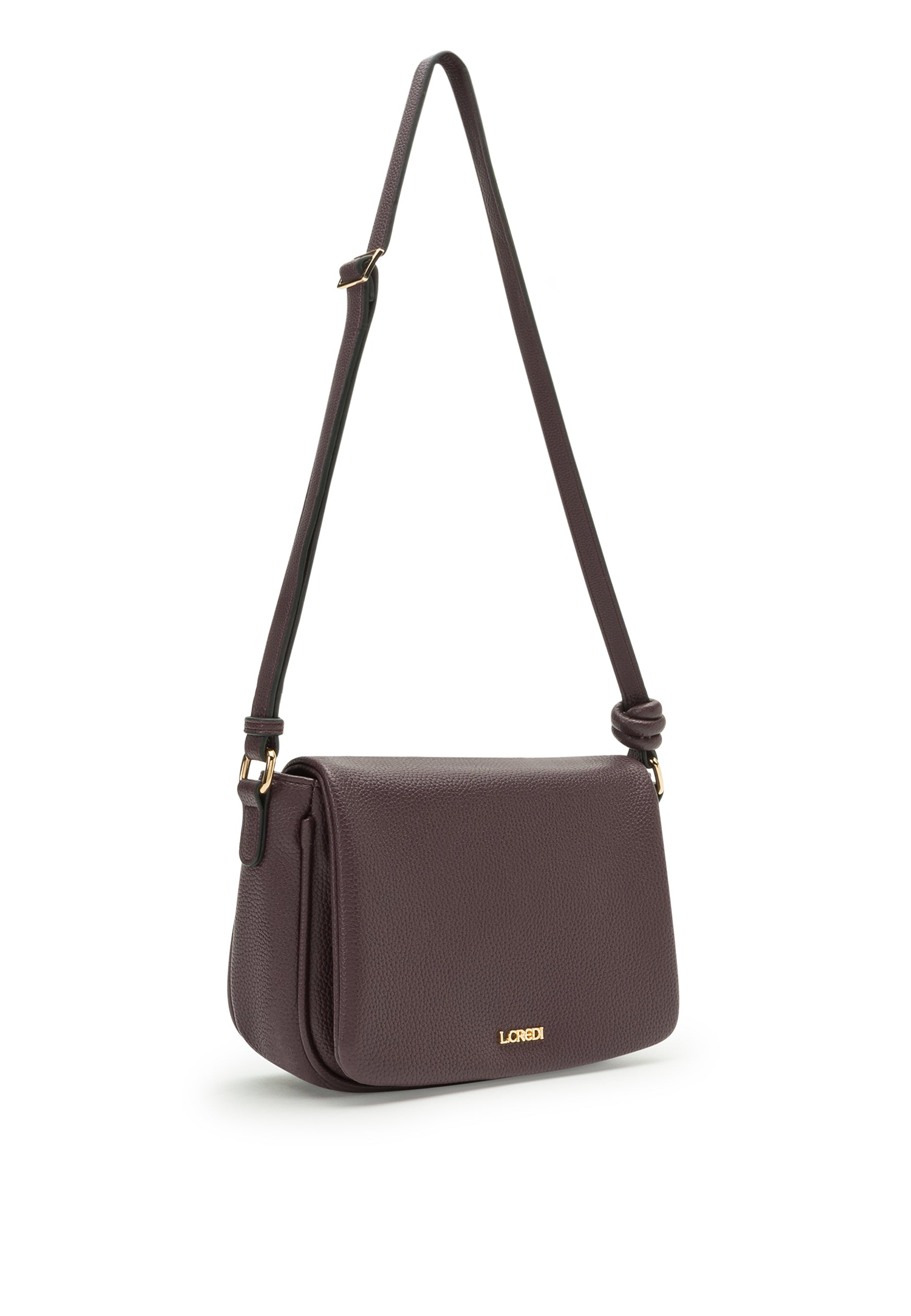 Paarse crossbody