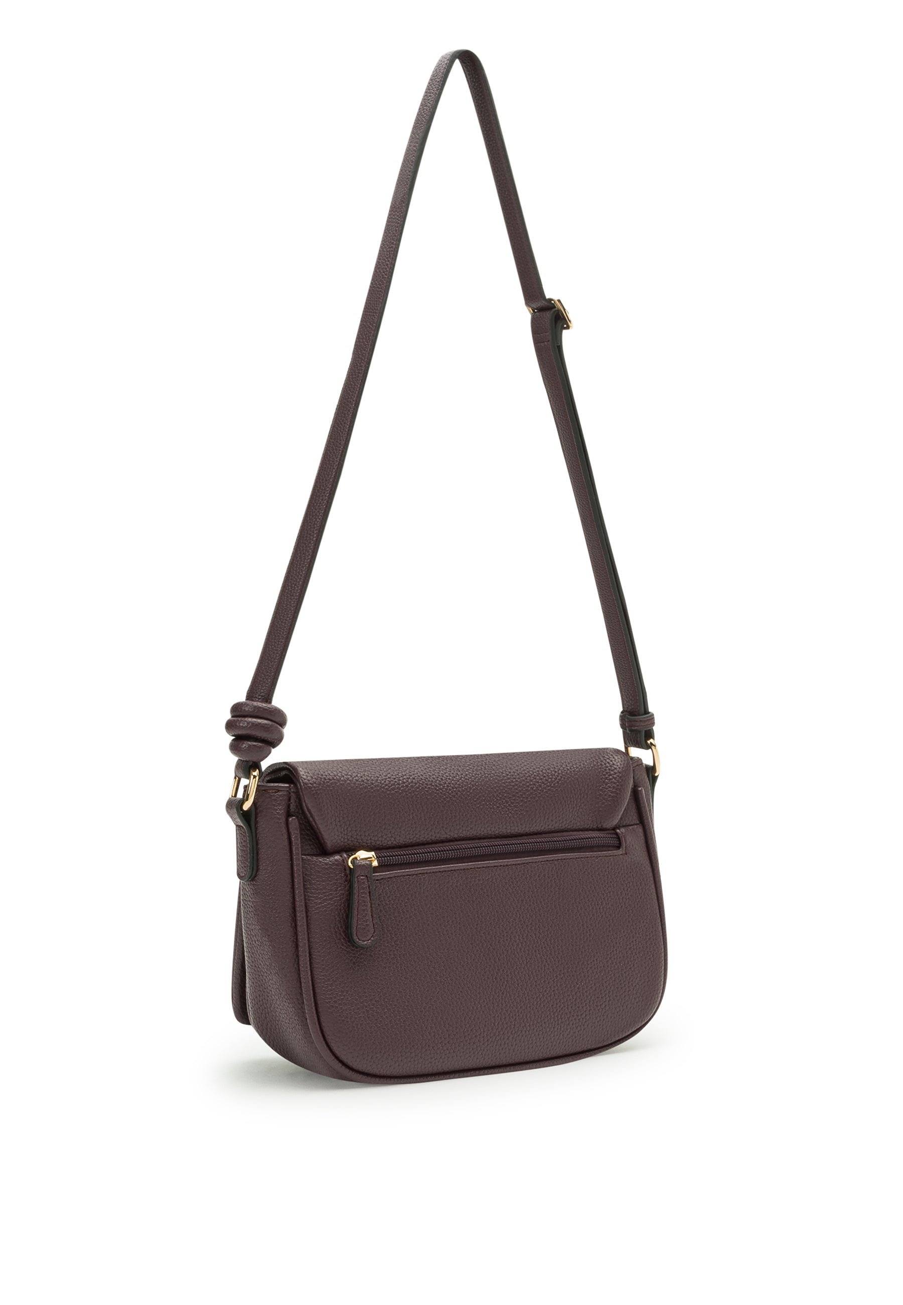 Paarse crossbody