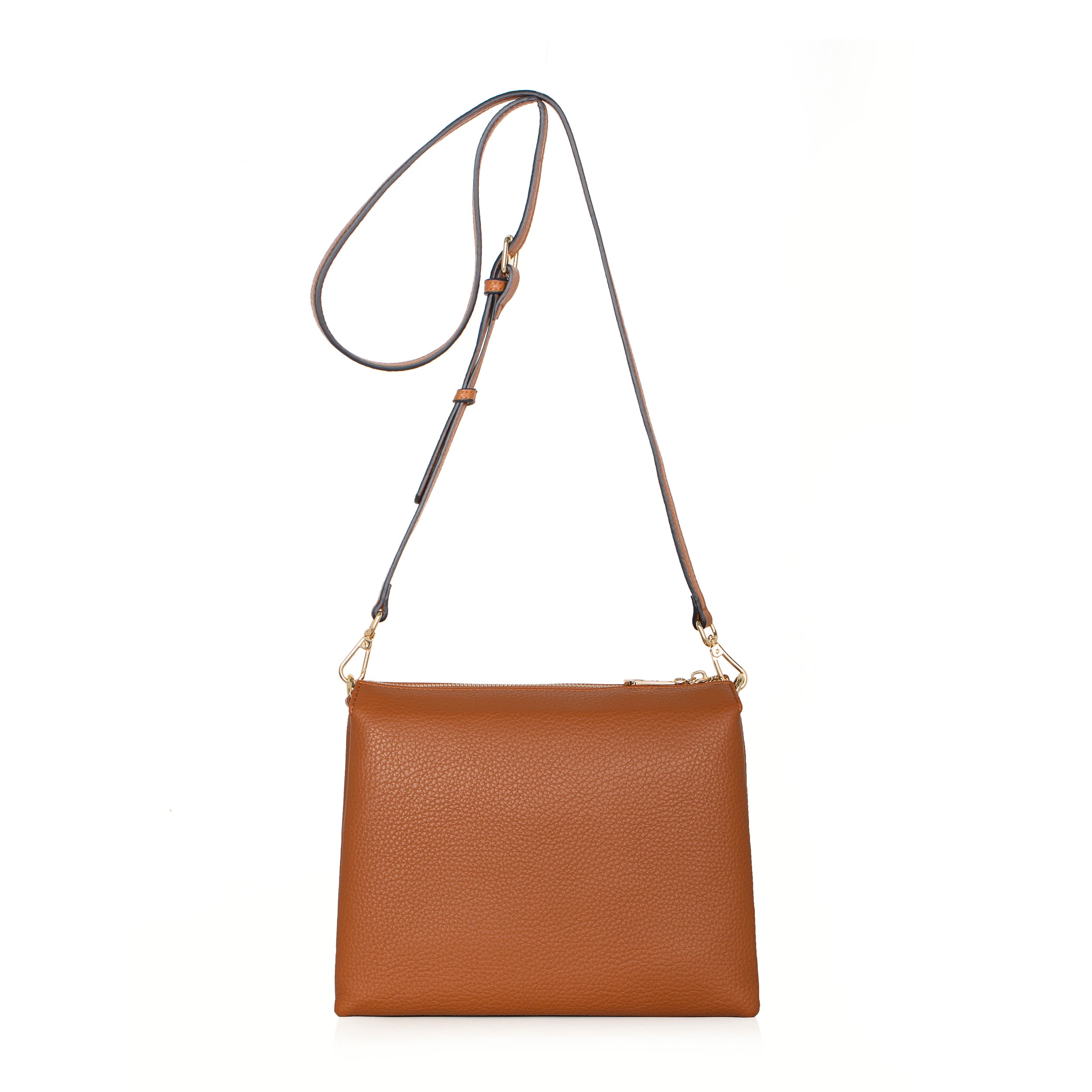 Cognac crossbody