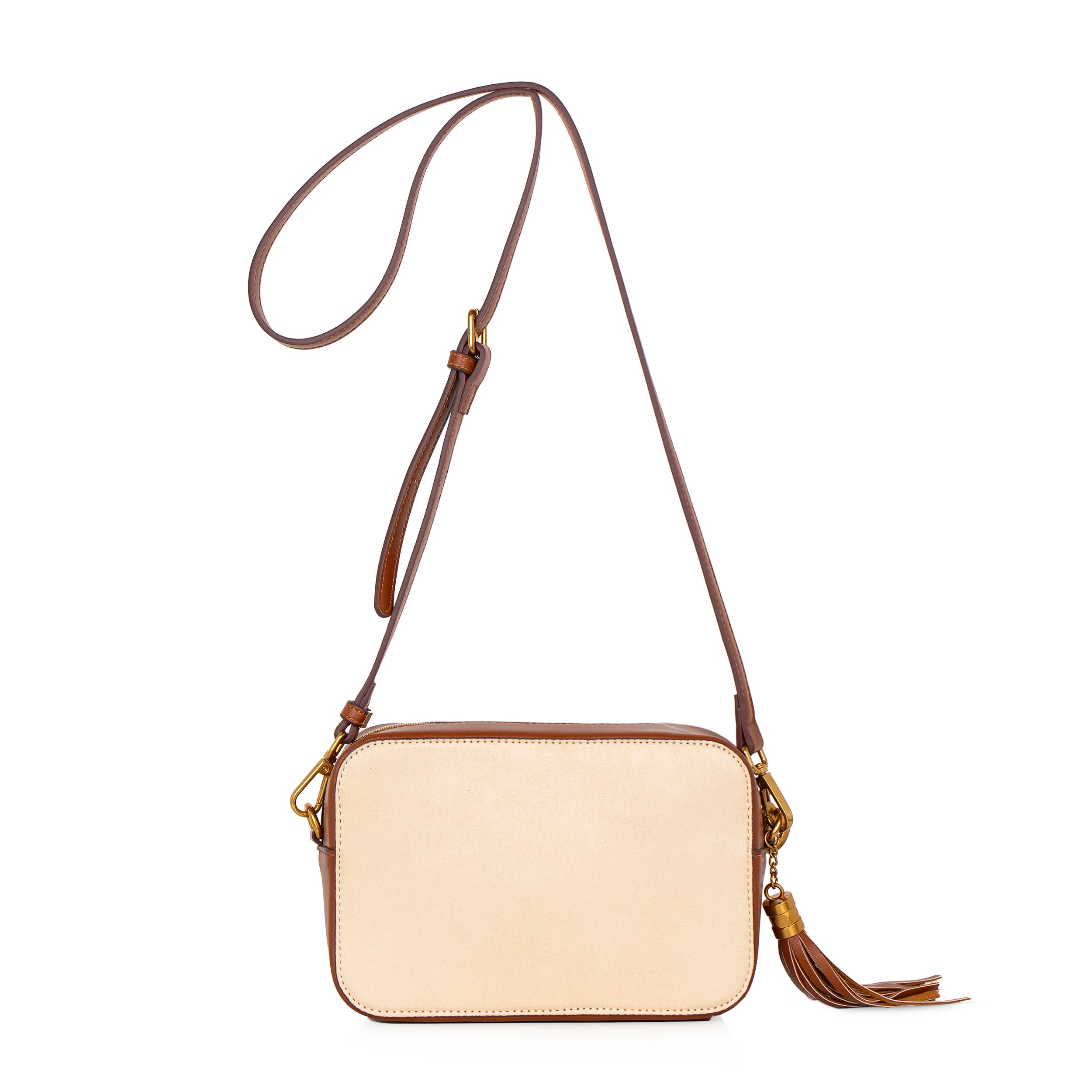 Cognac crossbody