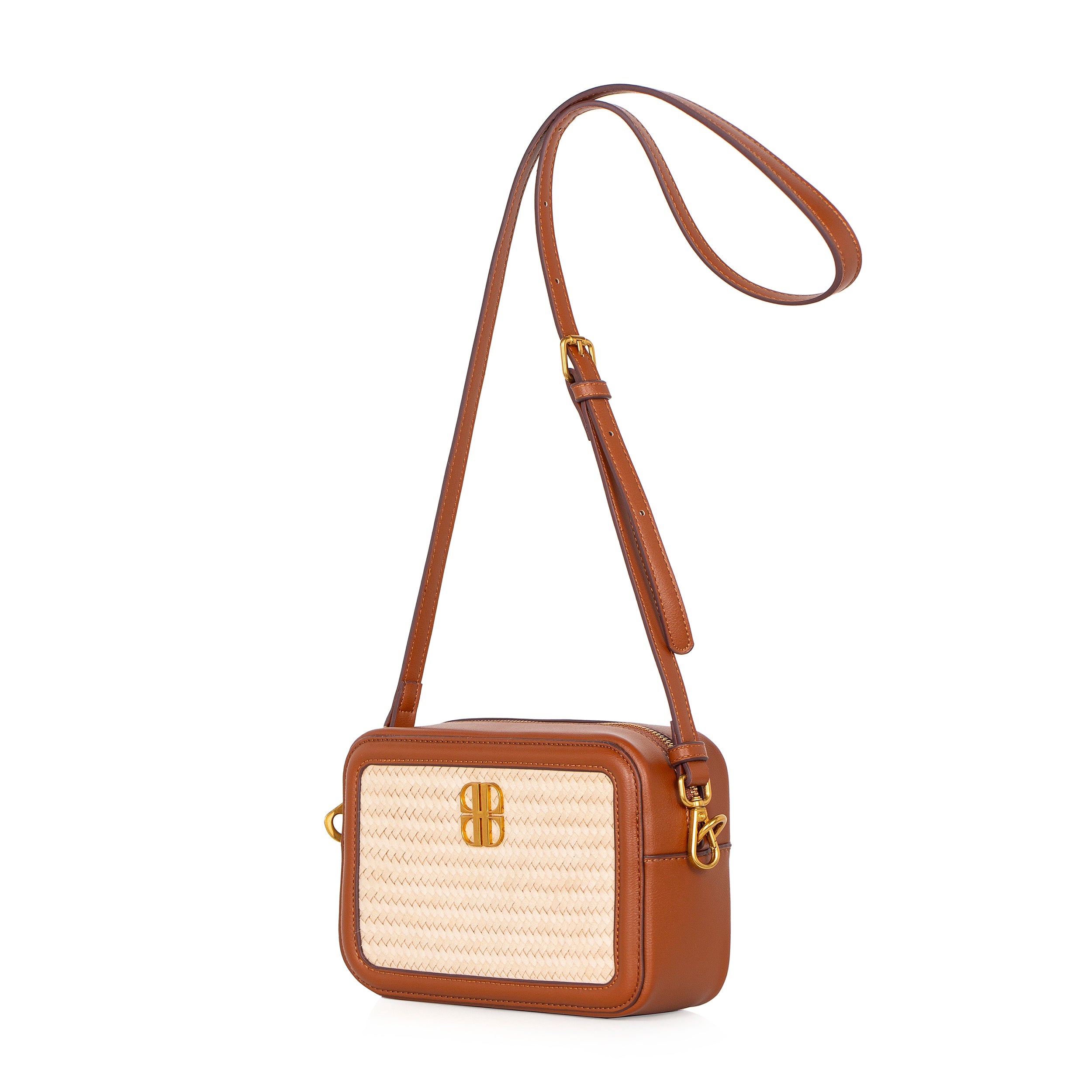 Cognac crossbody