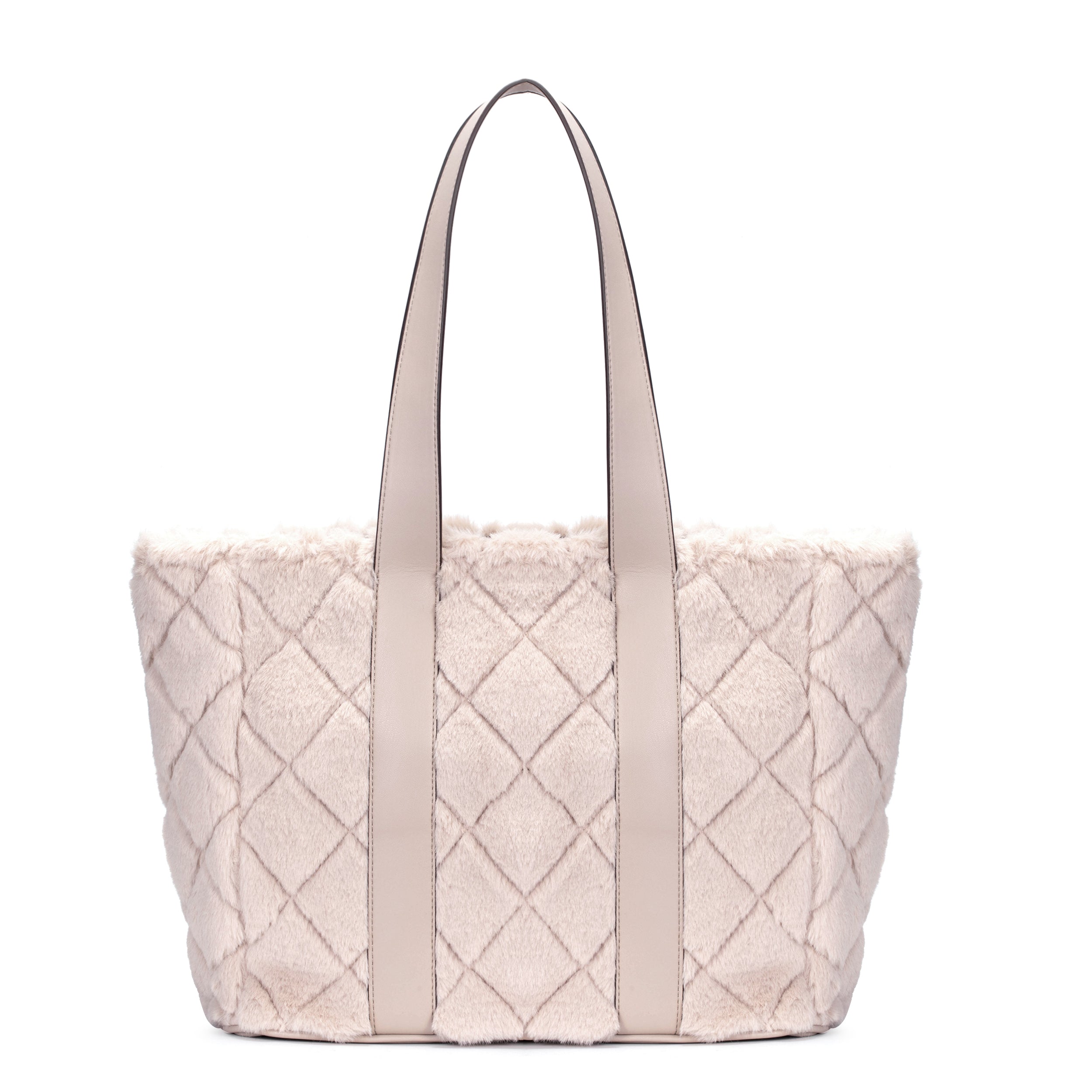 Beige shopper