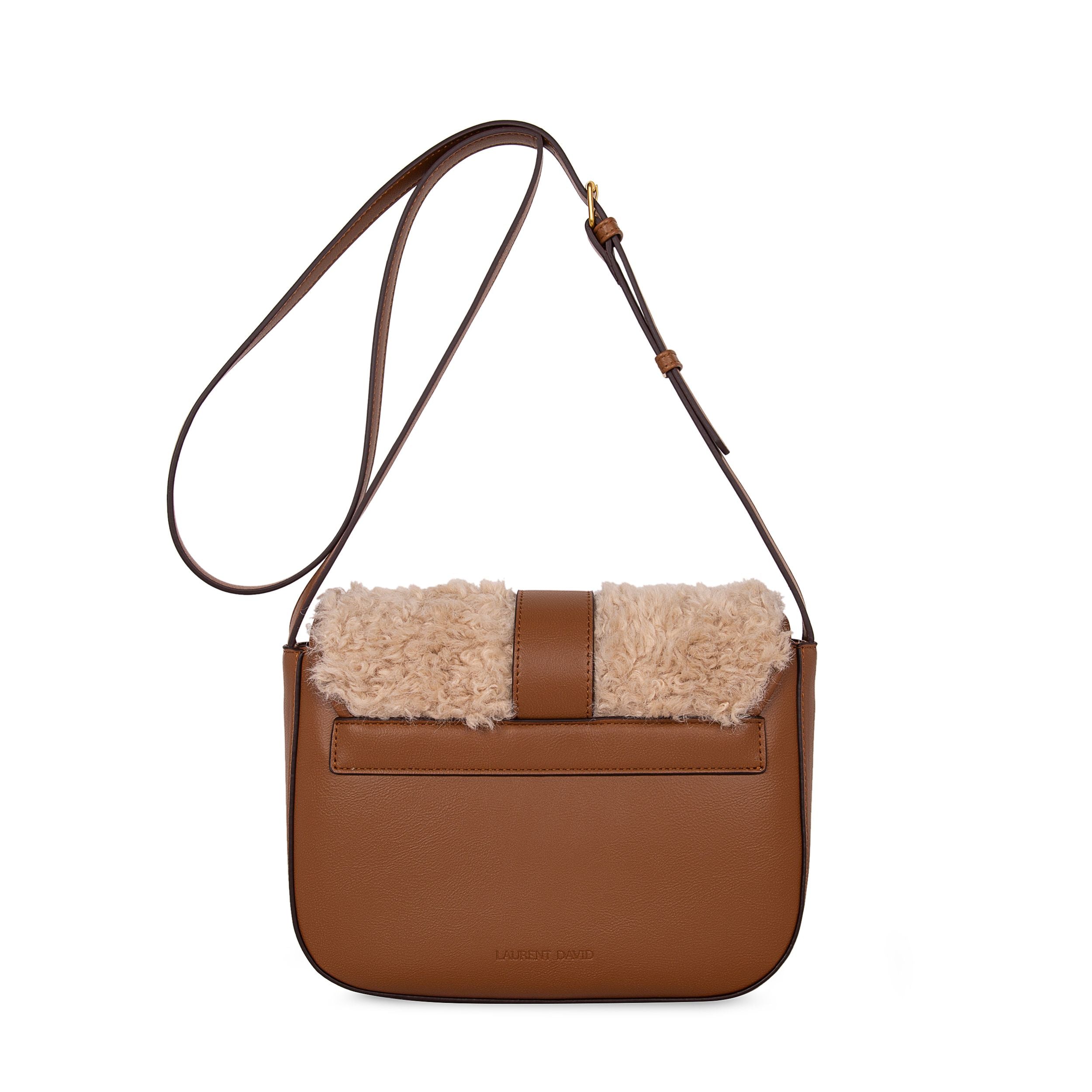 cognac handtas