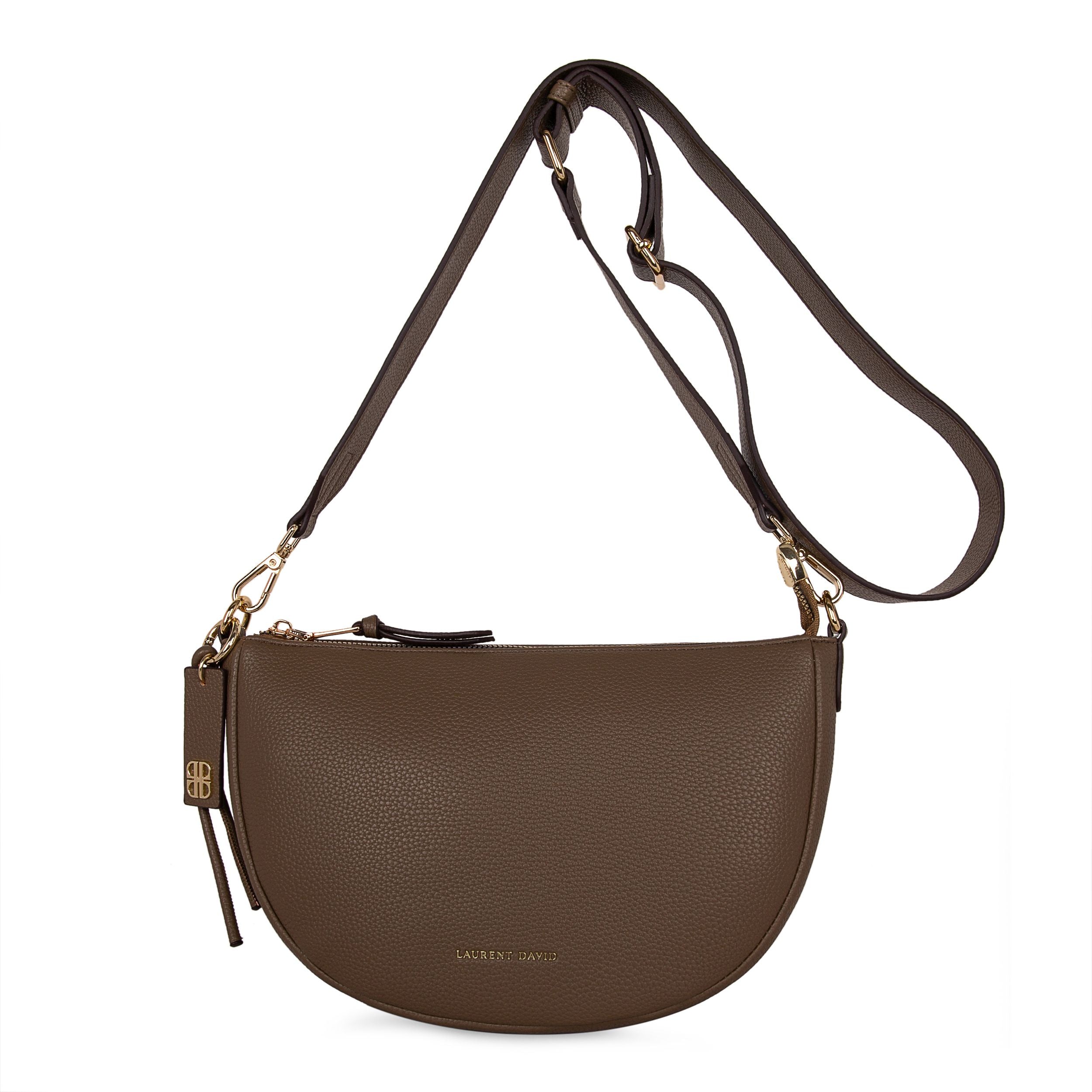taupe handtas