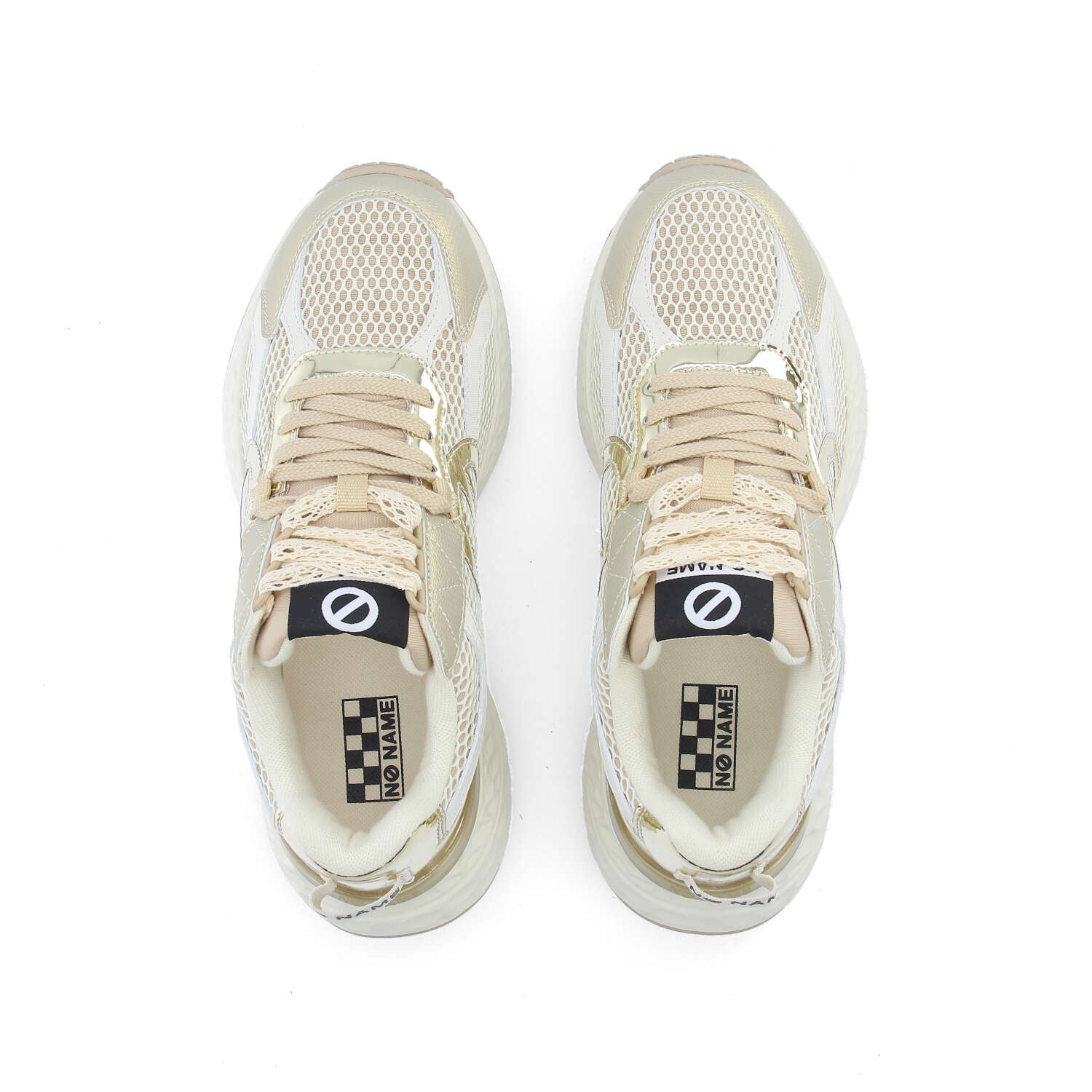 Ecru sneakers
