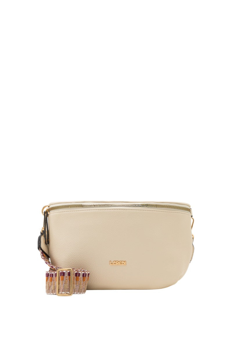 Beige crossbody