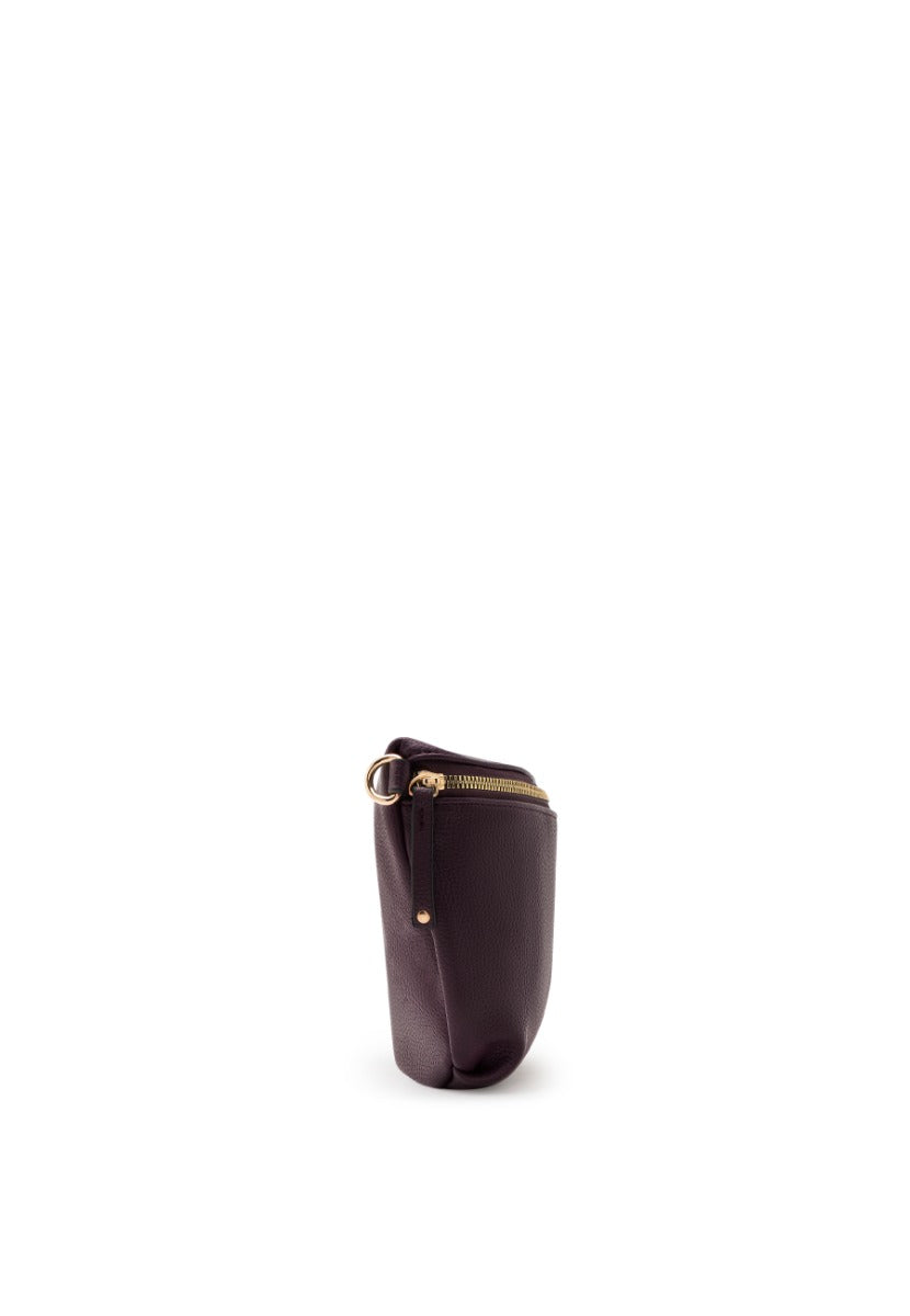 Paarse crossbody