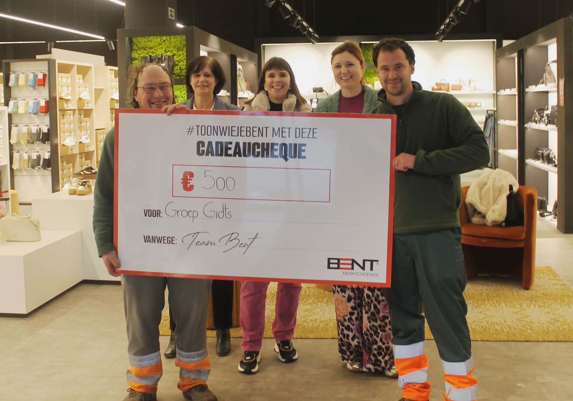 BENT steunt Groep Gidts