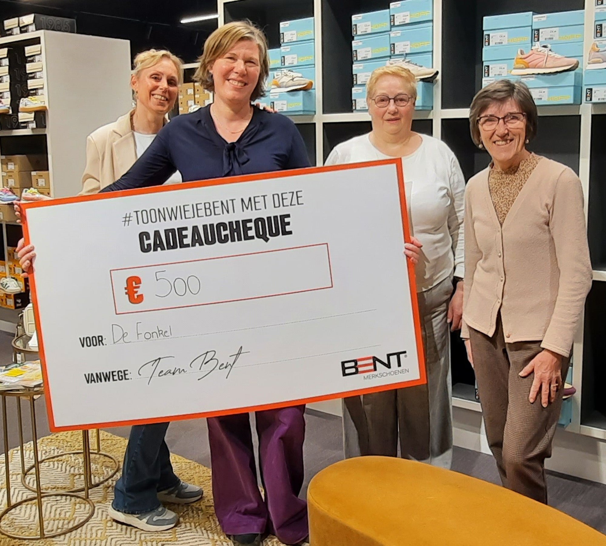 BENT steunt De Fonkel