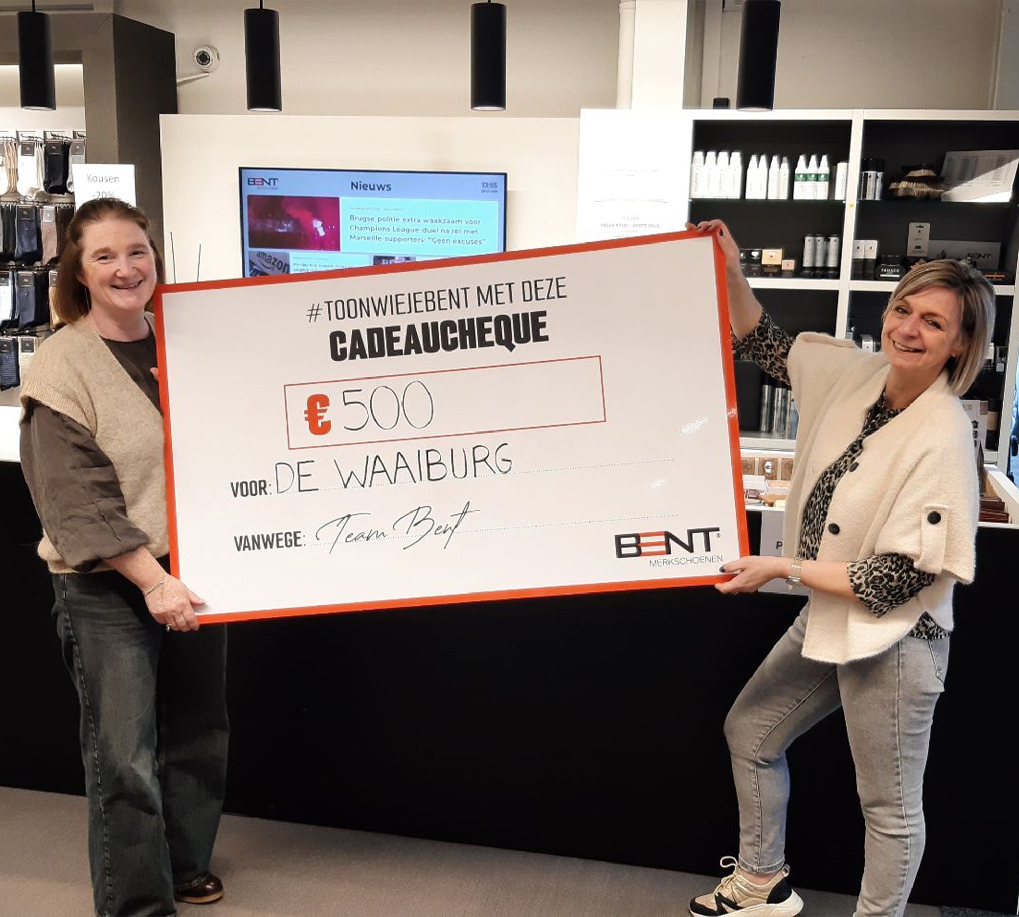 BENT steunt de Waaiburg