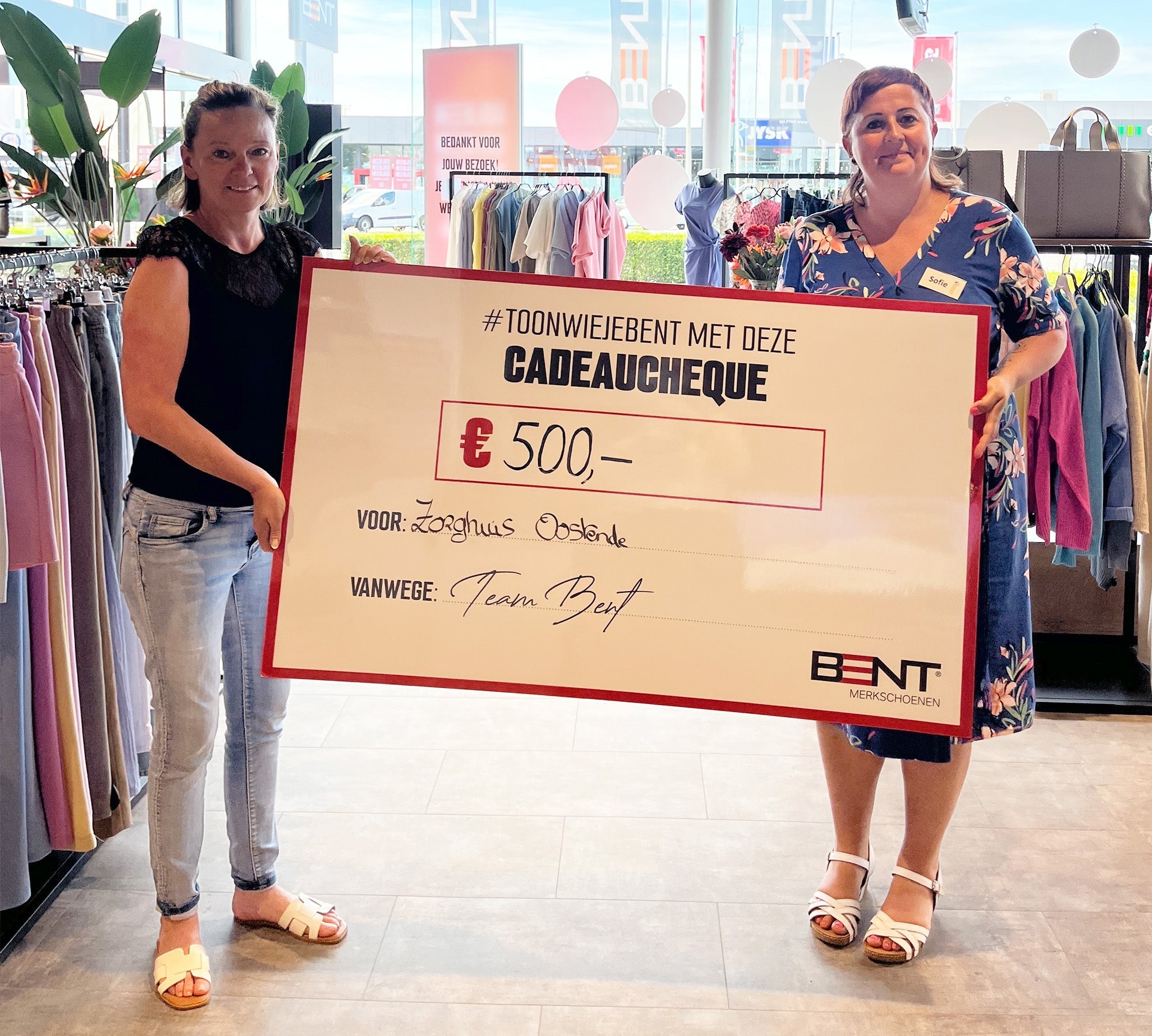 BENT steunt Zorghuis Oostende