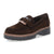 bruine mocassin