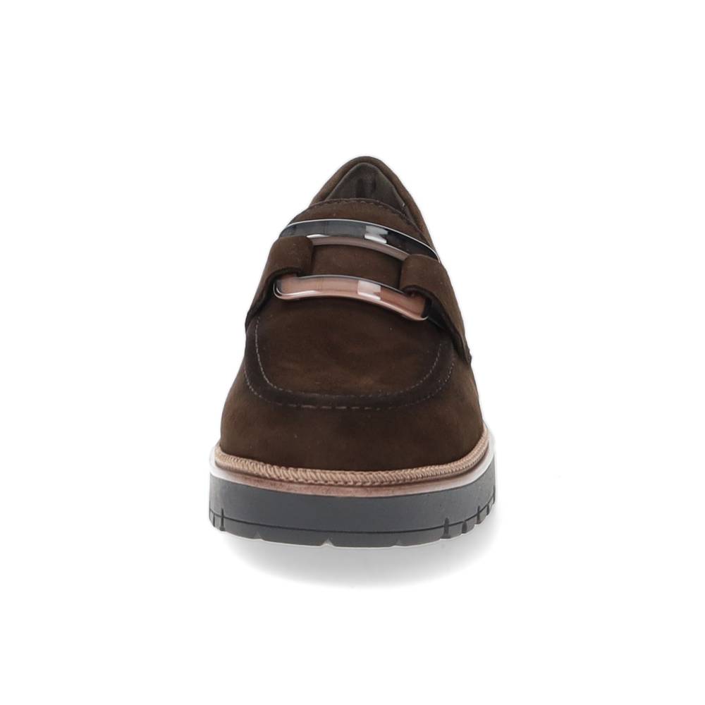 bruine mocassin