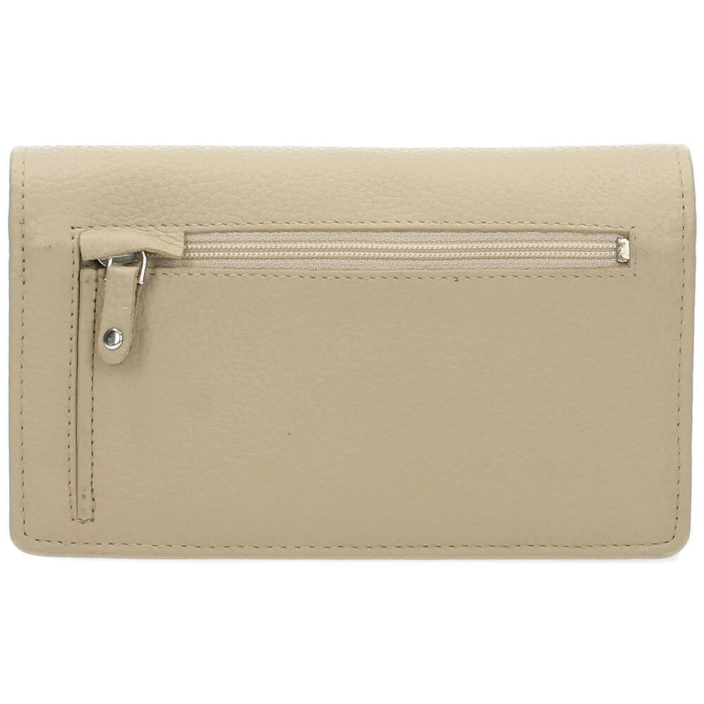 Beige portefeuille