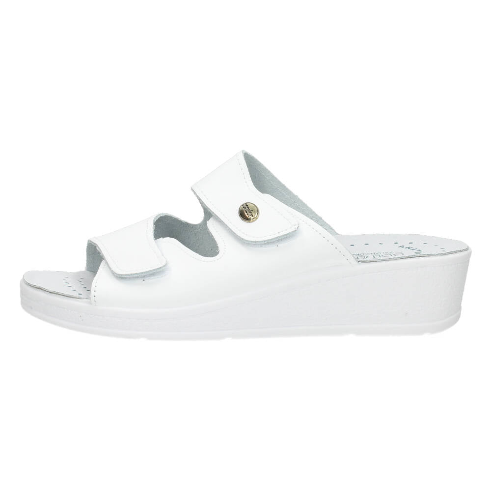 Witte slippers