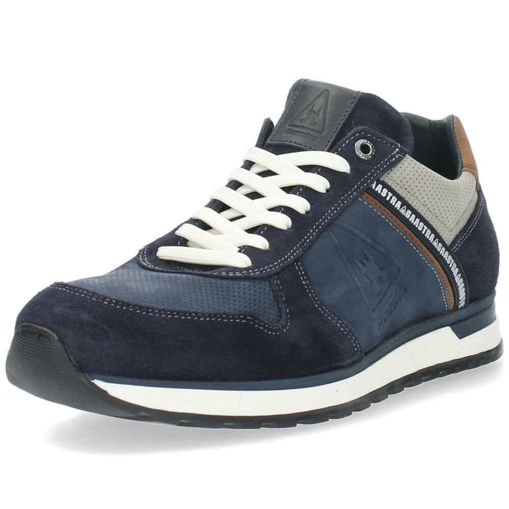 Blauwe veterschoenen