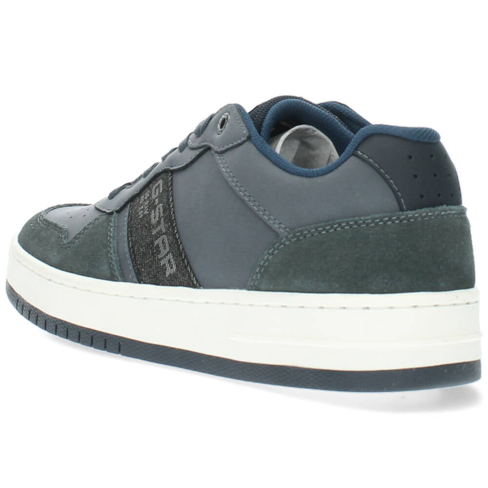 Blauwe sneakers